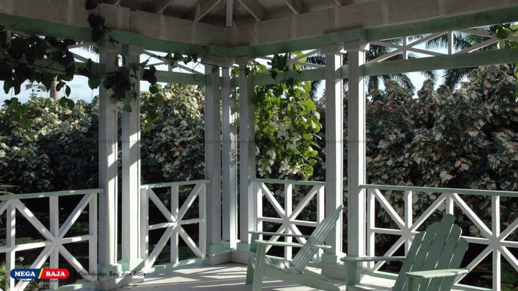 Desain Taman dengan Gazebo