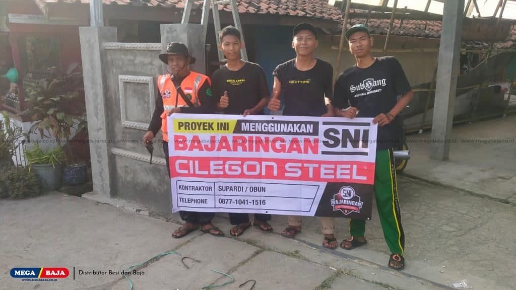 Para Kontraktor Menggunakan Baja Ringan Cilegon Steel