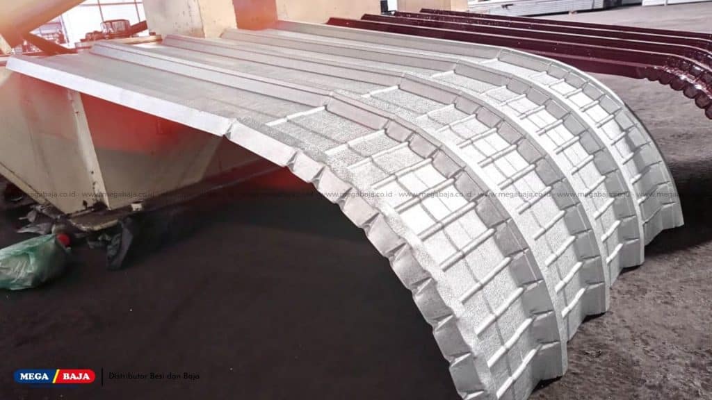 Produk Baja Ringan Spandek Lengkung Cilegon Steel