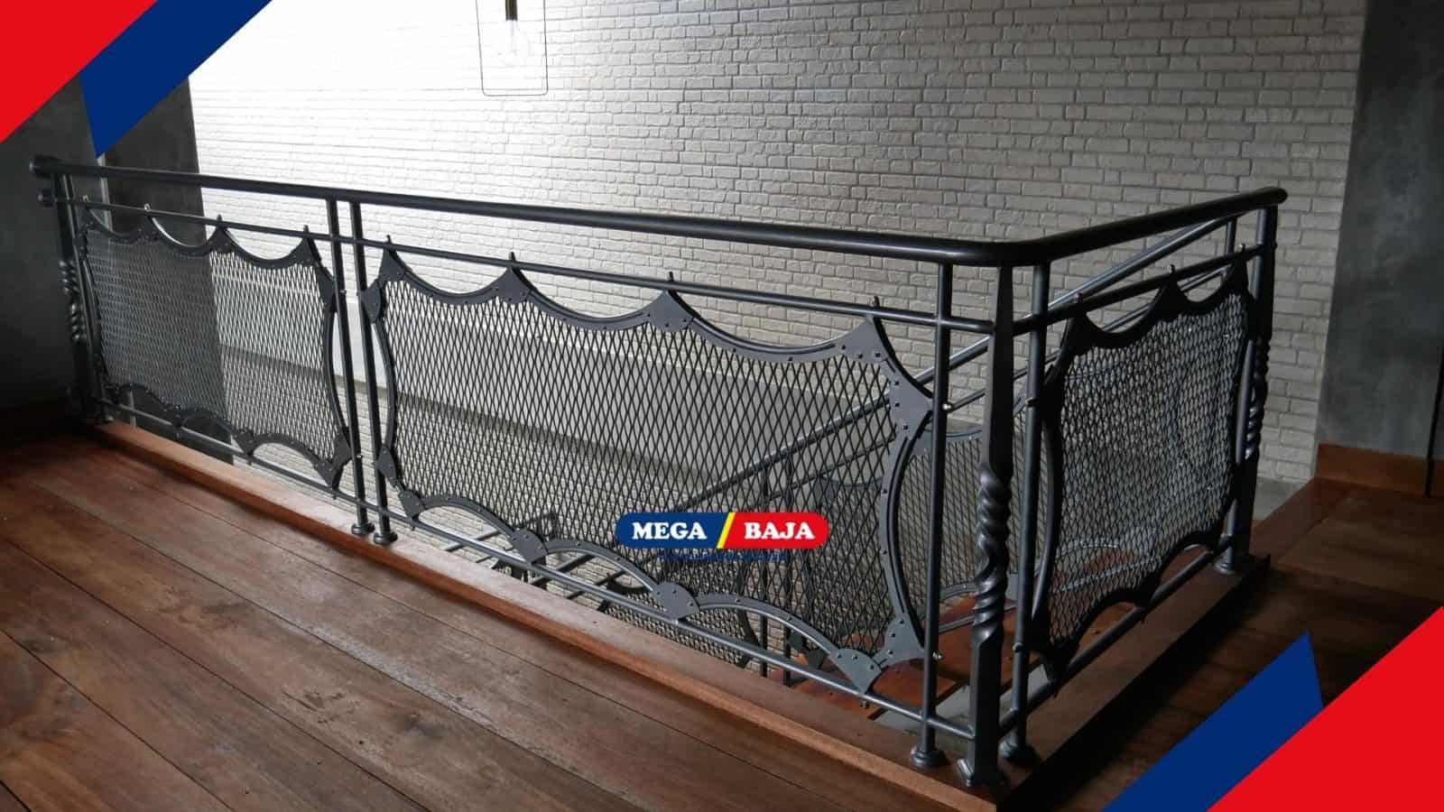 railing besi plat