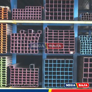 Hollo Hitam 75 mm X 150 mm X 6.000 mm - 5,00 mm