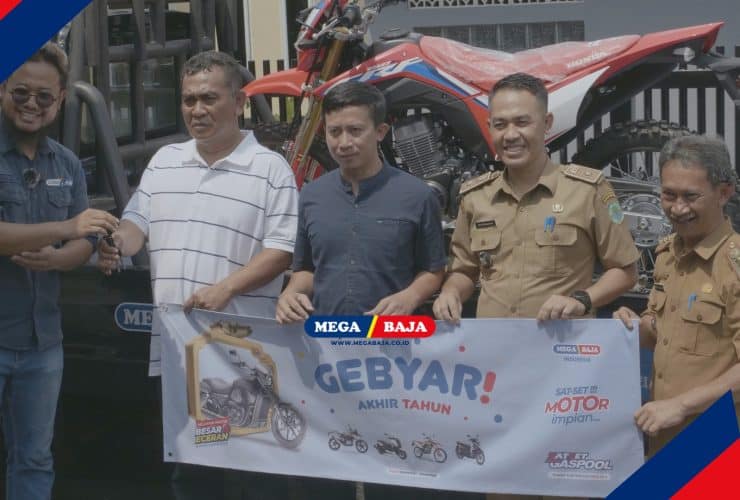 PEMENANG MOTOR DI MEGA BAJA