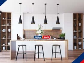 Desain Interior Transitional Perpaduan Gaya Tradisional dan Modern yang Menarik