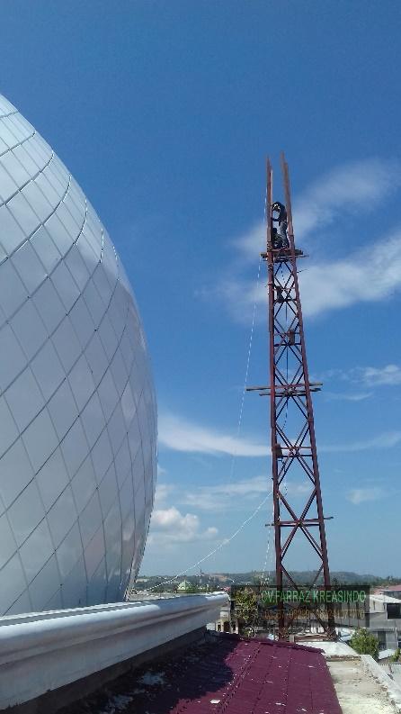 RANGKA BESI GRC MENARA MASJID - Farraz Visual Art