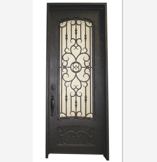 Classical Single Swing Iron Door Fs-137 - Buy Klasik Single Swing Pintu  Besi Klasik Tunggal Digunakan Pintu Besi,Besi Tempa Pintu Masuk Product on  Alibaba.com