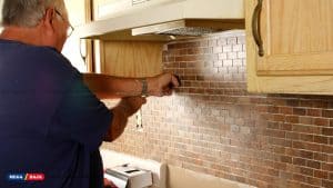 Backsplash pada Dinding Dapur