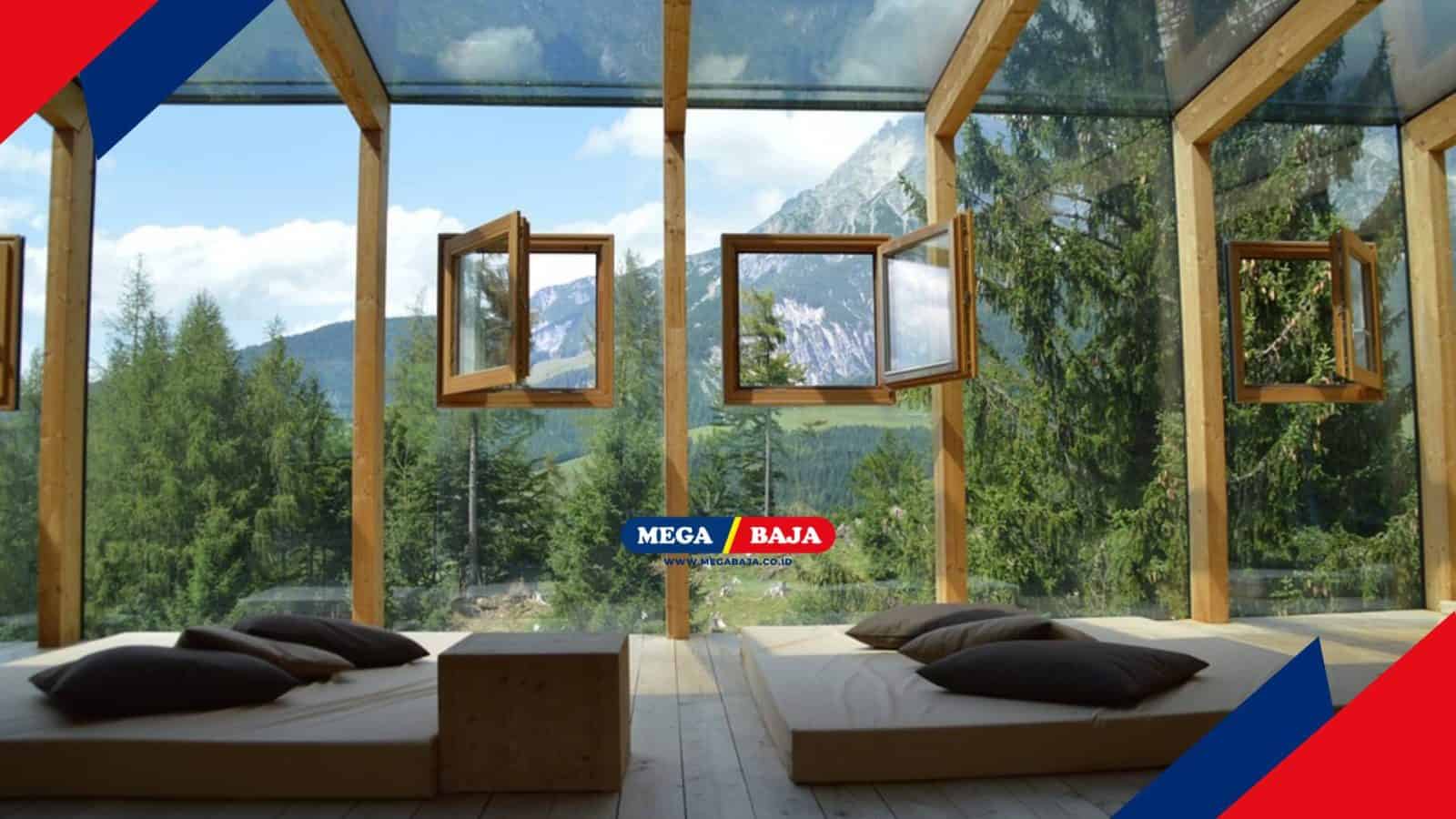 Mengenal Keunggulan & Kekurangan Penggunaan Atap Kaca