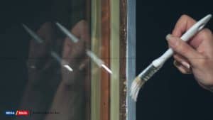 Percantik dengan Bingkai dan Tiang Jendela Warna-warni