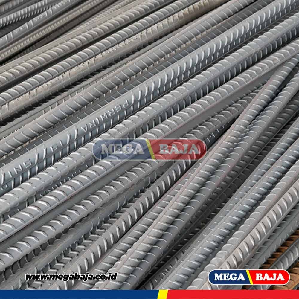 Besi Beton LS Ulir 25 mm X 12 M - Tekuk TS 420