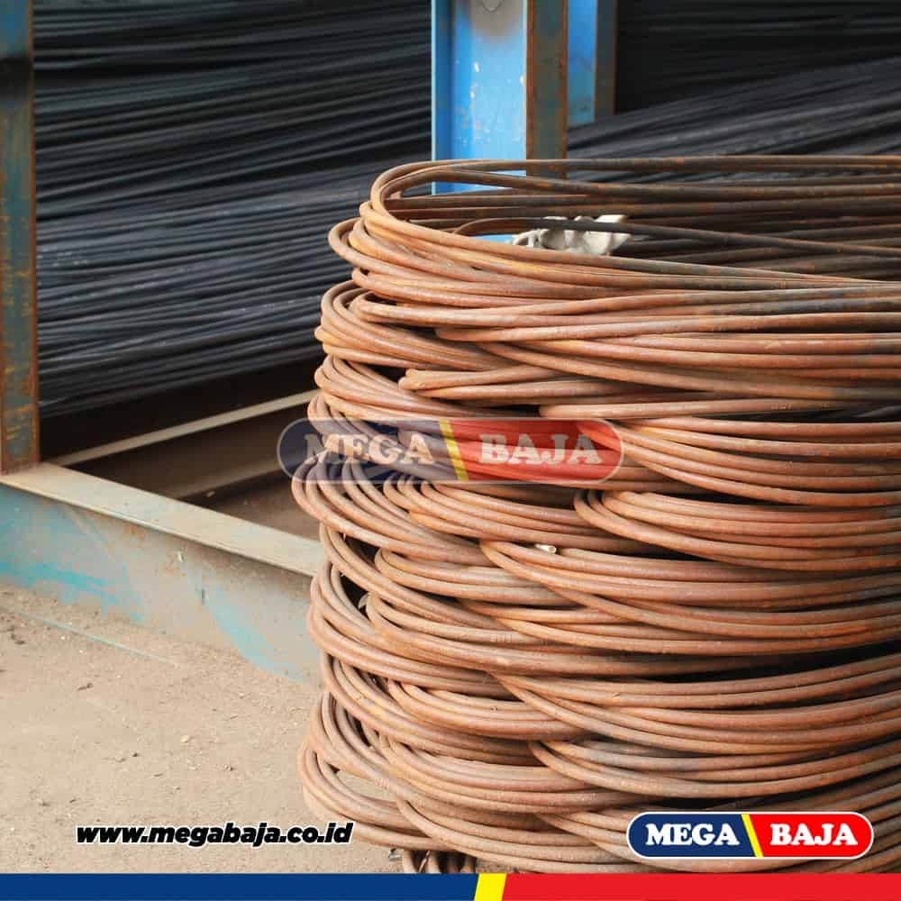 Besi Beton KS Polos 12 mm X 12 M - Tekuk TP 280