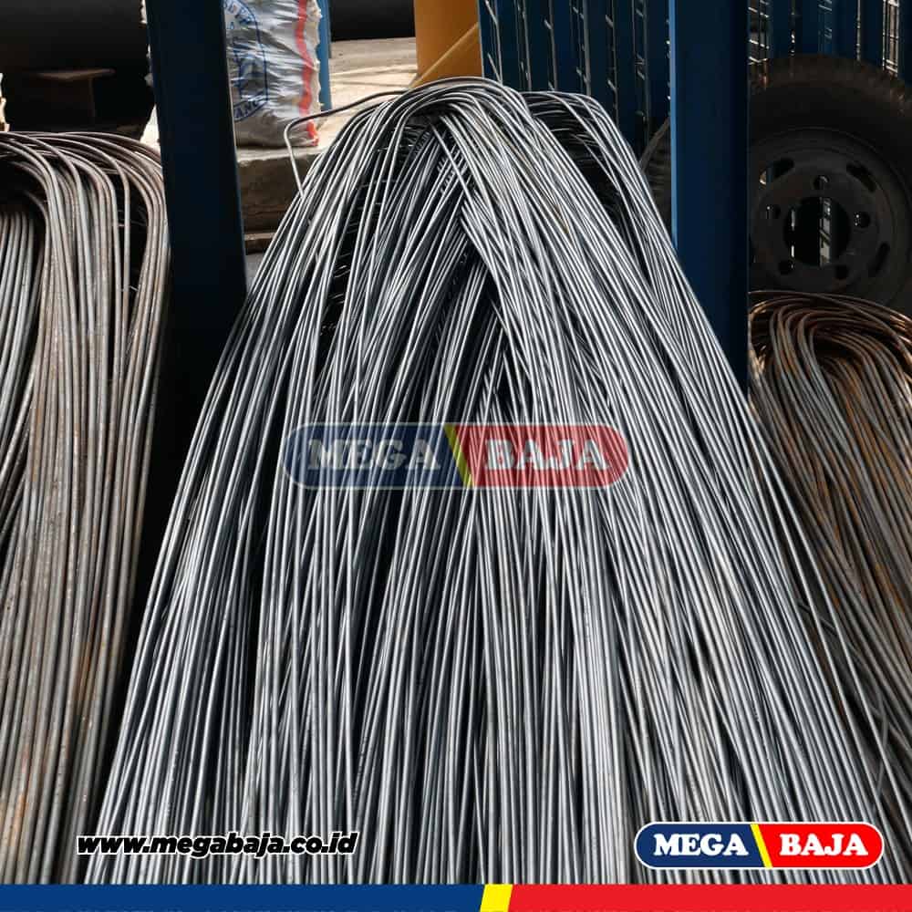 Besi Beton MS Polos 10 mm X 12 M - Tekuk TP 280
