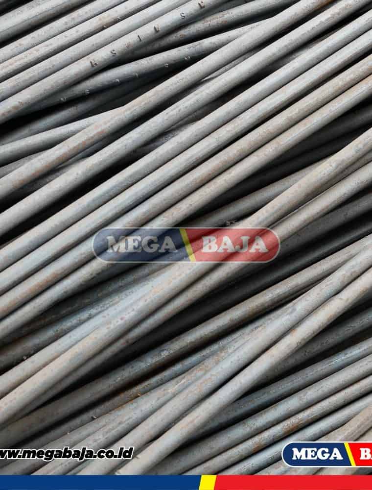 Besi Beton LTS Polos 32 mm X 12 M - Lurus TP 280