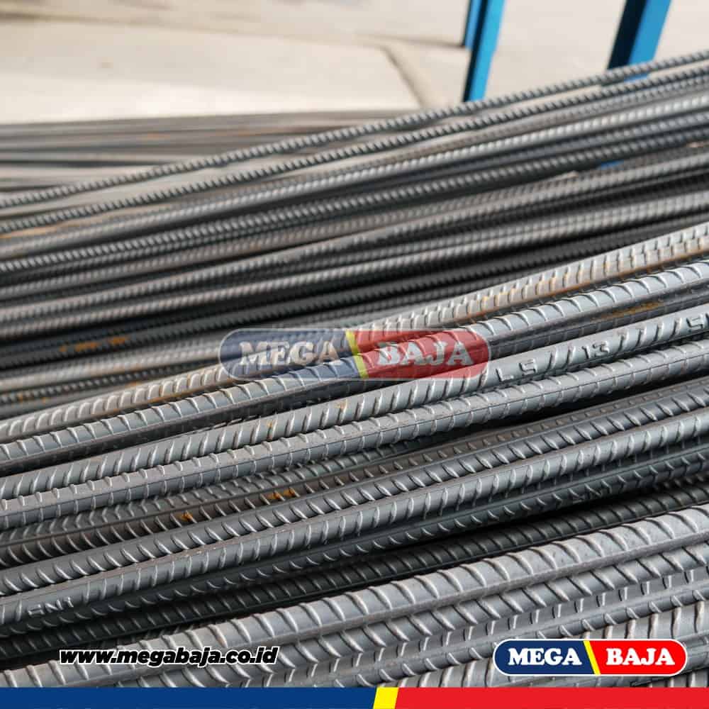 Besi Beton LTS Ulir 8 mm X 12 M - Lurus TS 280