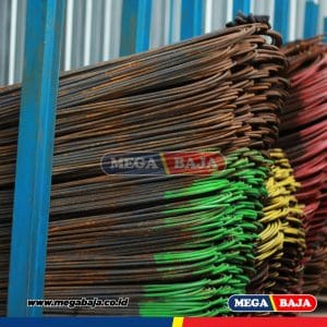 Besi Beton LTS Ulir 8 mm X 12 M - Tekuk TS 420