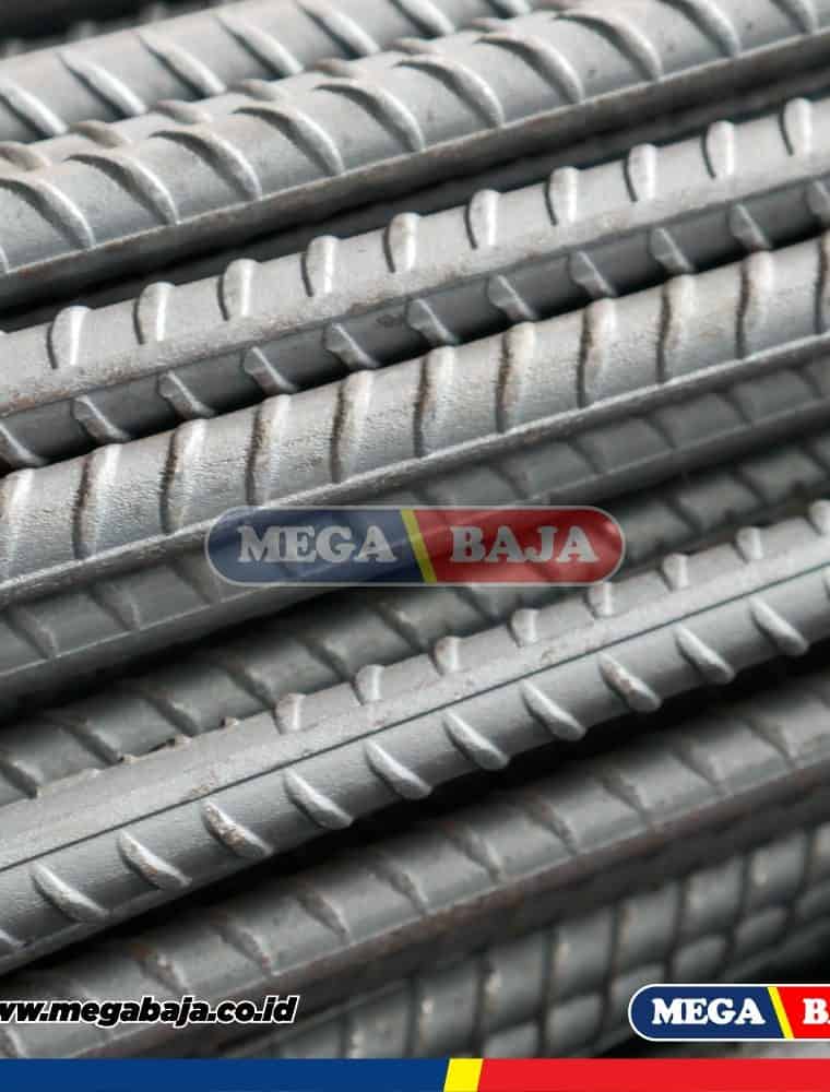 Besi Beton LTS Ulir 25 mm X 12 M - Tekuk TS 420
