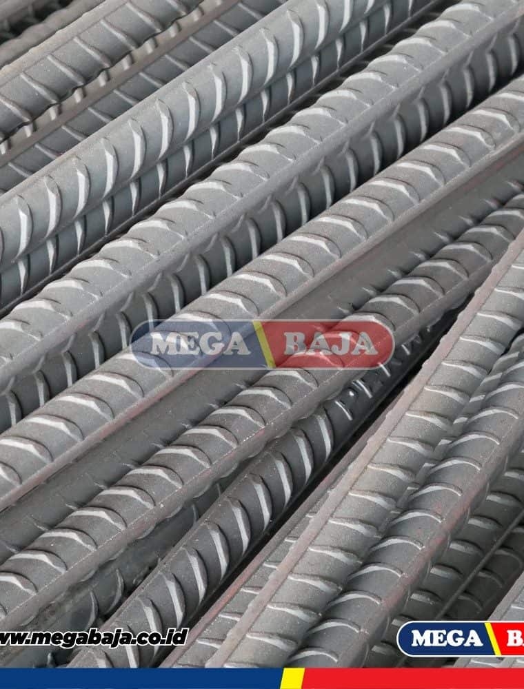 Besi Beton LTS Ulir 29 mm X 12 M - Tekuk TS 420