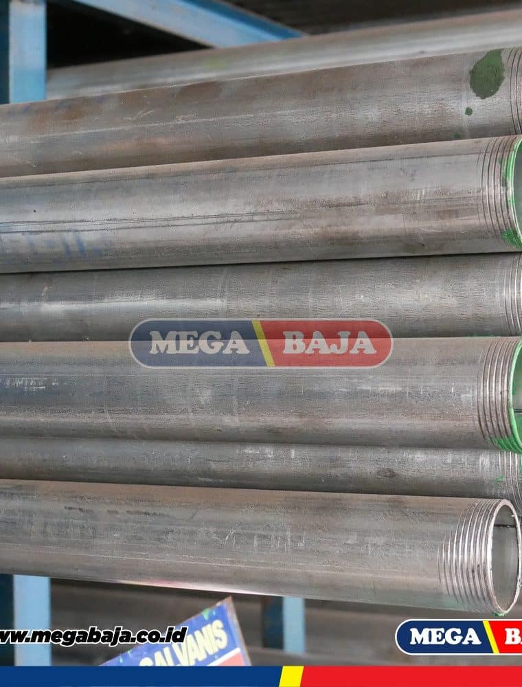 Pipa Galvanis 1/2" x 6 - 2,60 mm