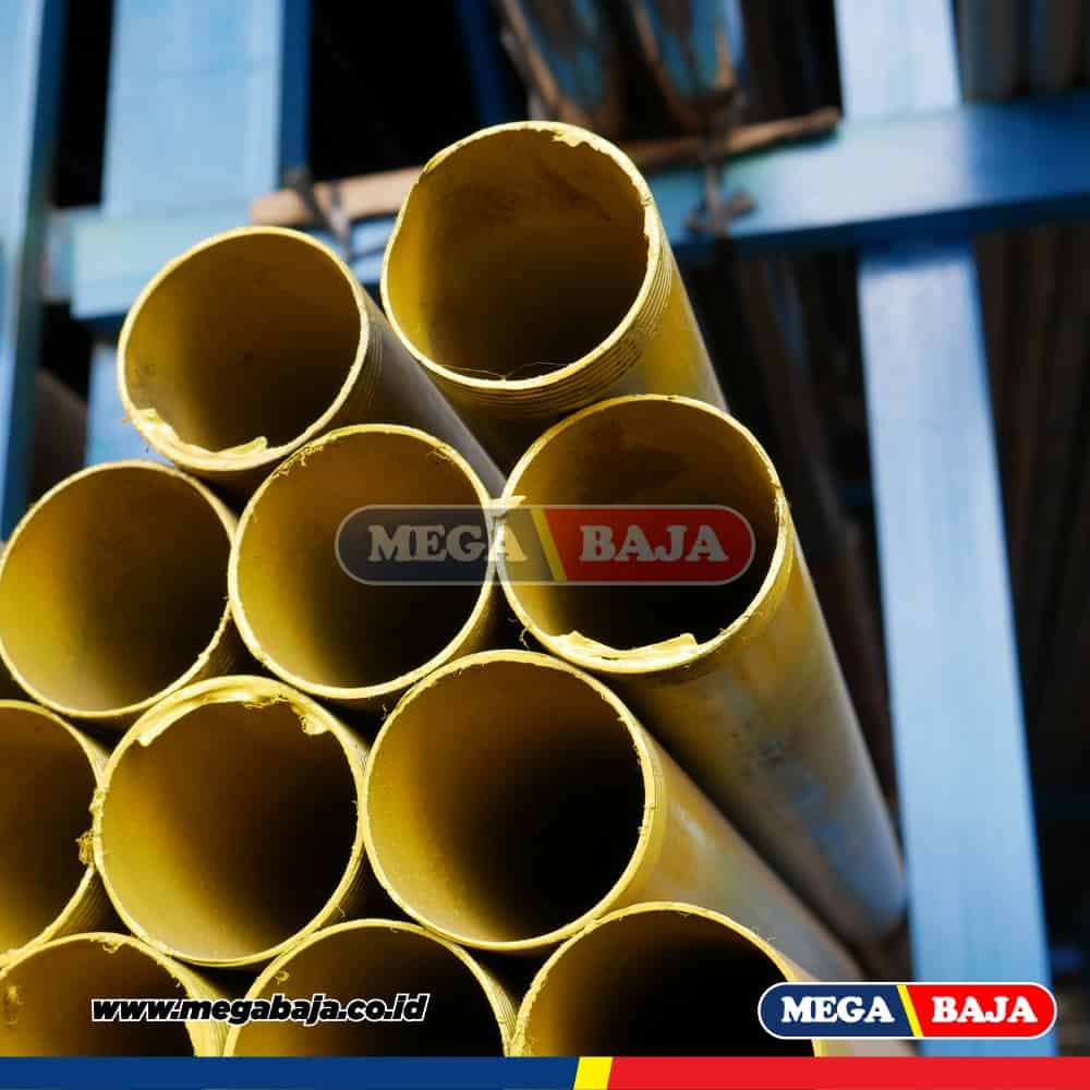 Pipa Galvanis 1 1/2" x 6 - Grade Kuning