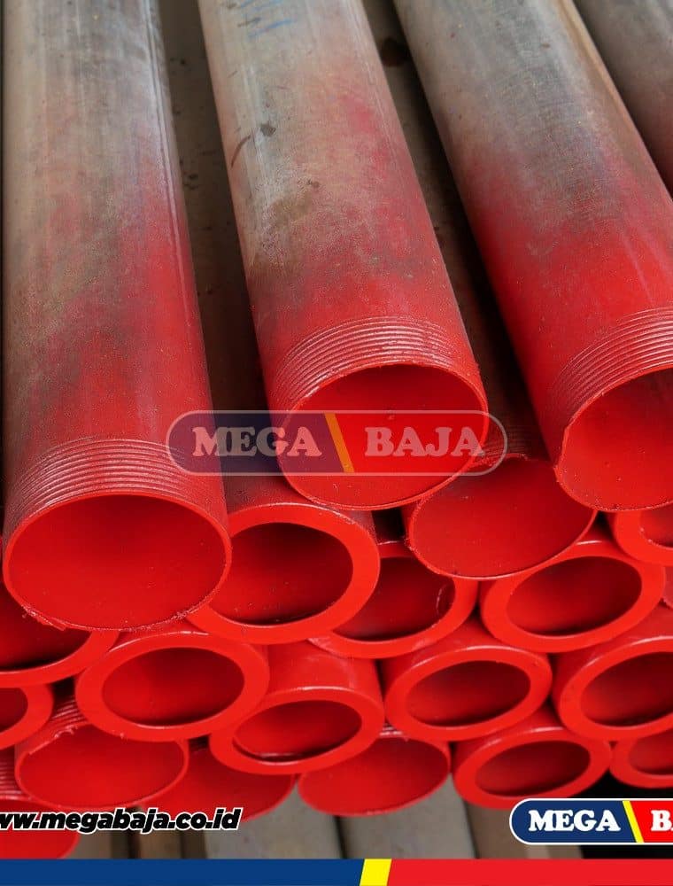 Pipa Galvanis 1/2" x 6 - SCH 40 Spindo
