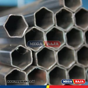 Pipa Galvanis Hexagonal 1 1/4" - Grade Kuning