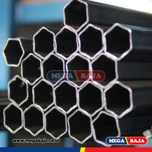 Pipa Galvanis Hexagonal 1 1/4" - Grade Merah