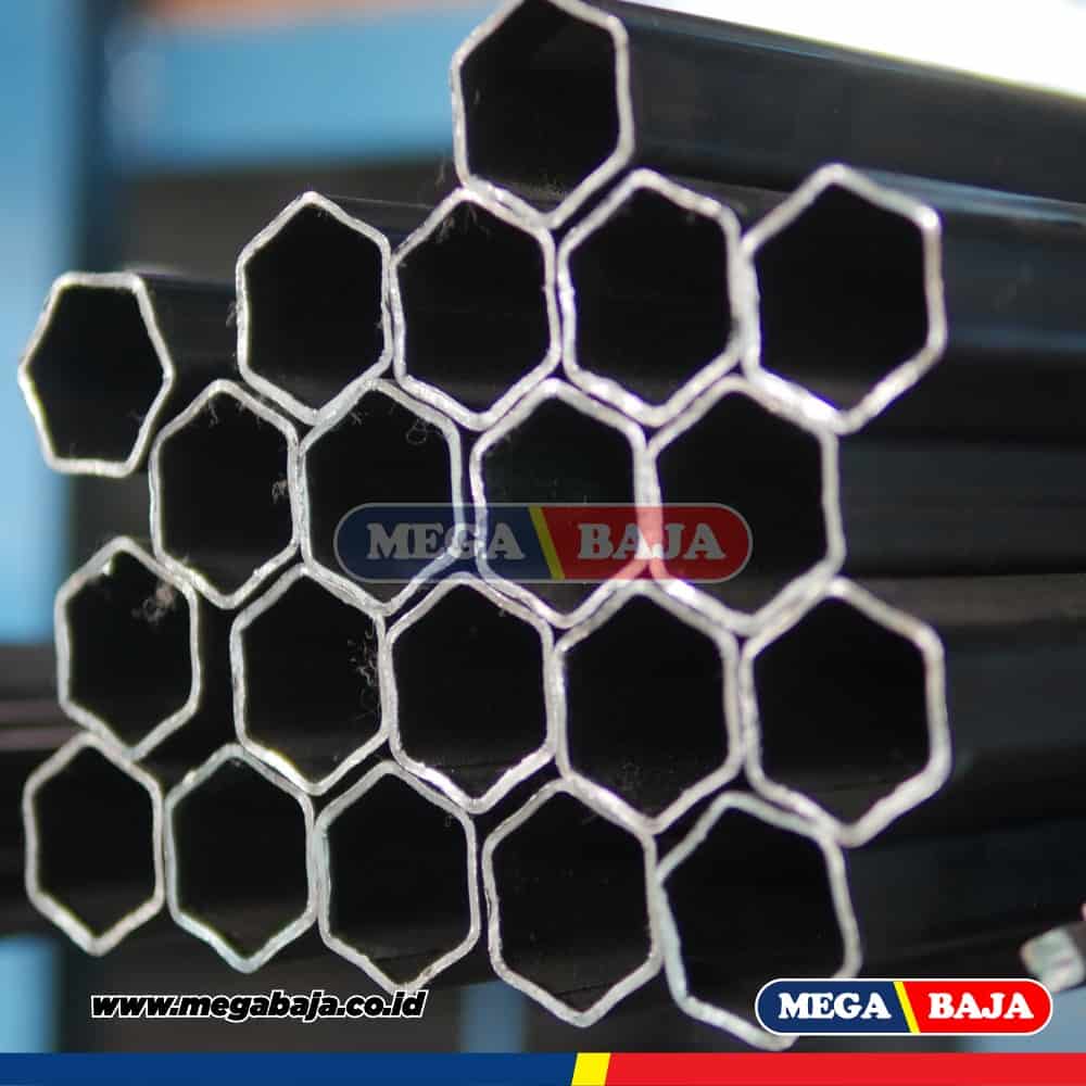 Pipa Galvanis Hexagonal 1 1/4" - Grade Merah