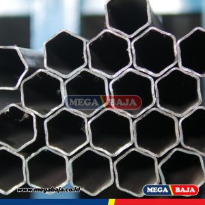 Pipa Galvanis Hexagonal 1 1/4" - Grade Biru