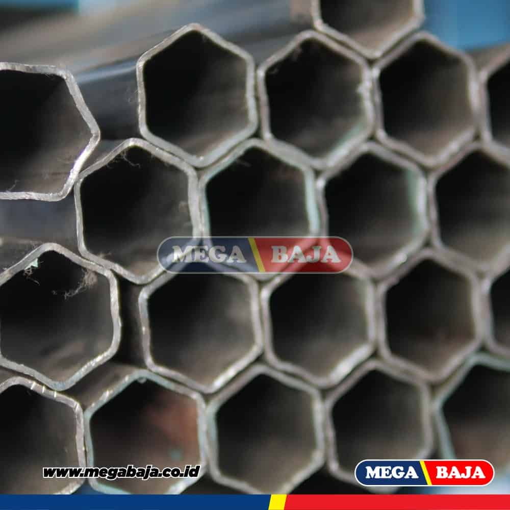 Pipa Galvanis Hexagonal 1 1/4" - Grade Orange