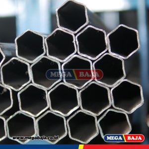 Pipa Galvanis Hexagonal 1" - Grade Merah