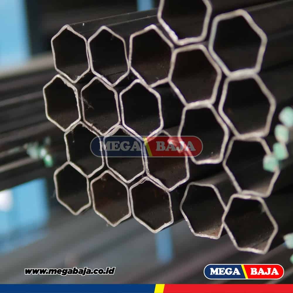Pipa Galvanis Hexagonal 2" - Grade Hijau Muda