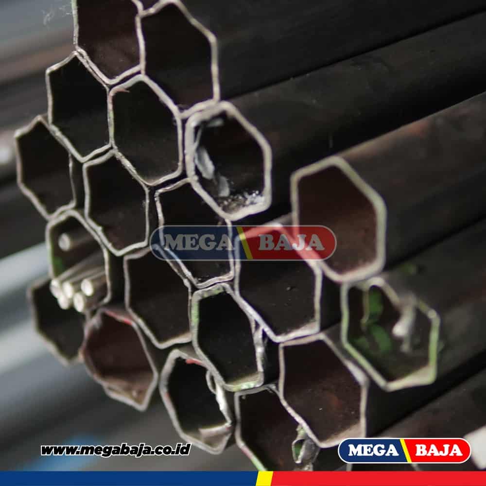 Pipa Galvanis Hexagonal 3" - Grade Biru