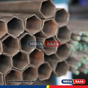 Pipa Galvanis Hexagonal 3" - Grade Hijau Muda