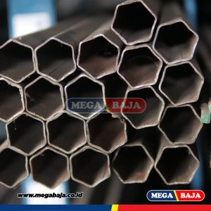 Pipa Galvanis Hexagonal 3" - 2,5MM