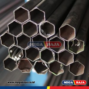 Pipa Galvanis Hexagonal 4" - Grade Hijau Muda