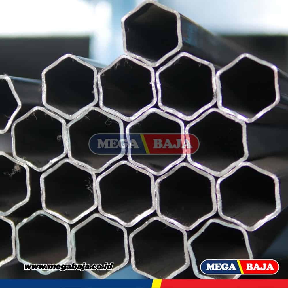 Pipa Galvanis Hexagonal 3/4" - Grade Kuning