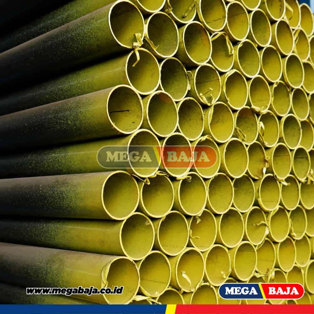 Pipa Hitam 2" x 6 - Grade Biru