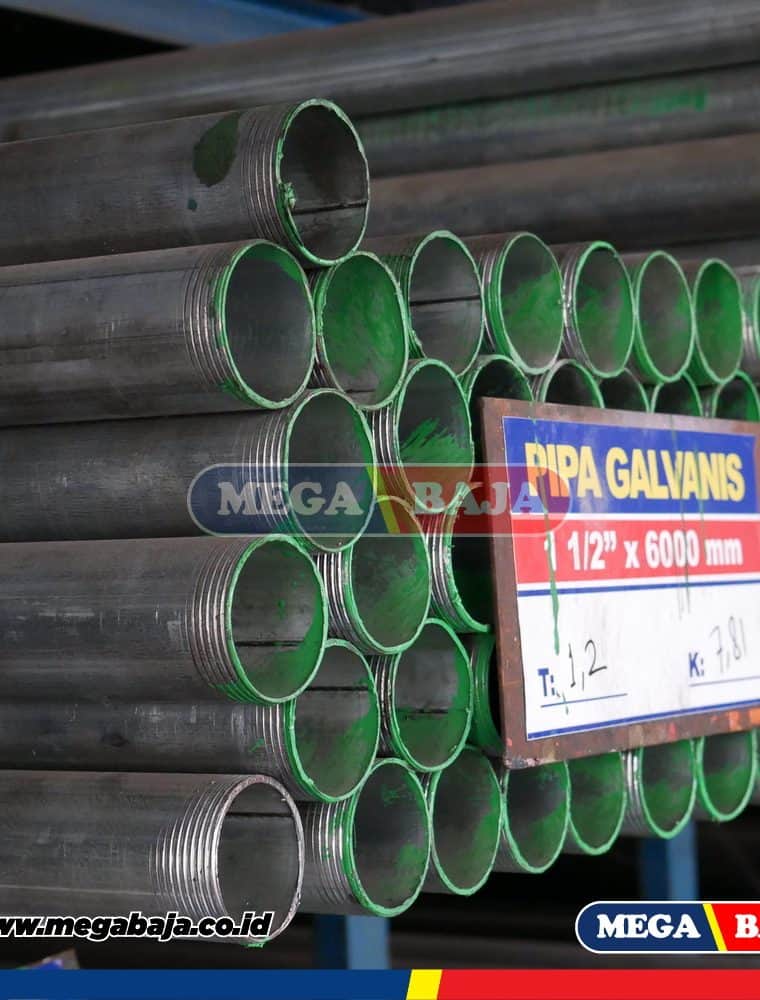 Pipa Hitam 2 1/2" x 6 - Grade Merah