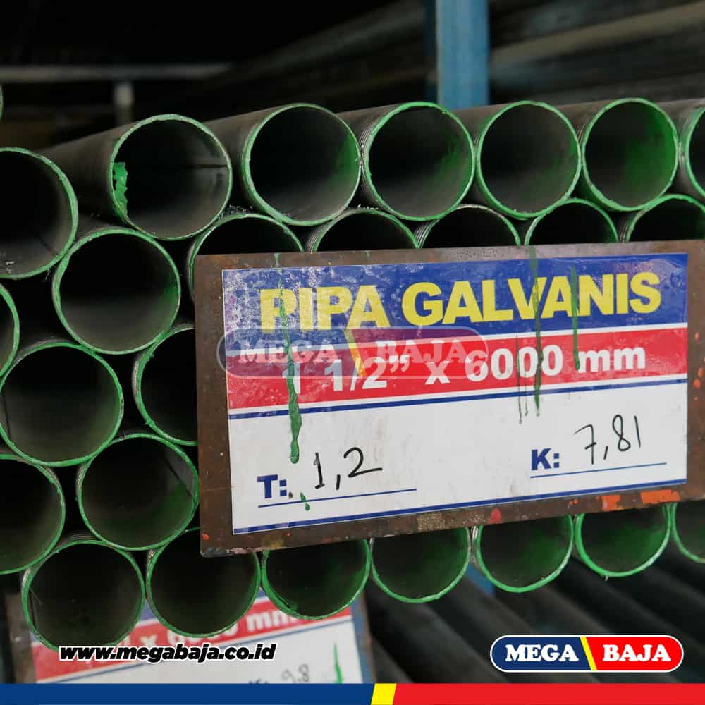 Pipa Hitam 2 1/2" x 6 - Grade Hijau