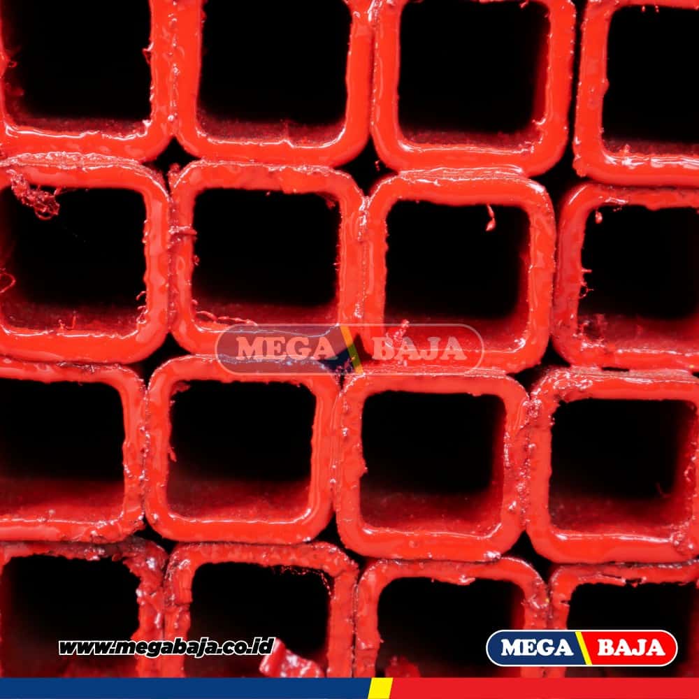 Hollo Hitam 40 mm X 40 mm X 6.000 mm - Grade Hijau Apel