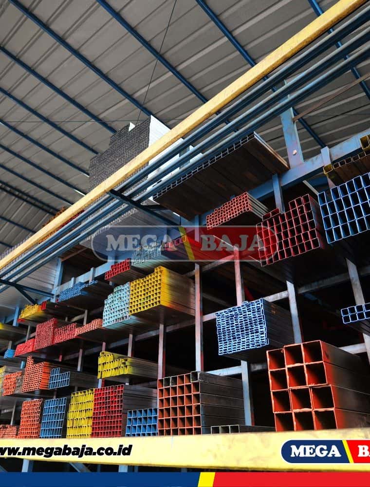 Hollo Putih 35 mm X 35 mm X 6.000 mm - Grade Putih