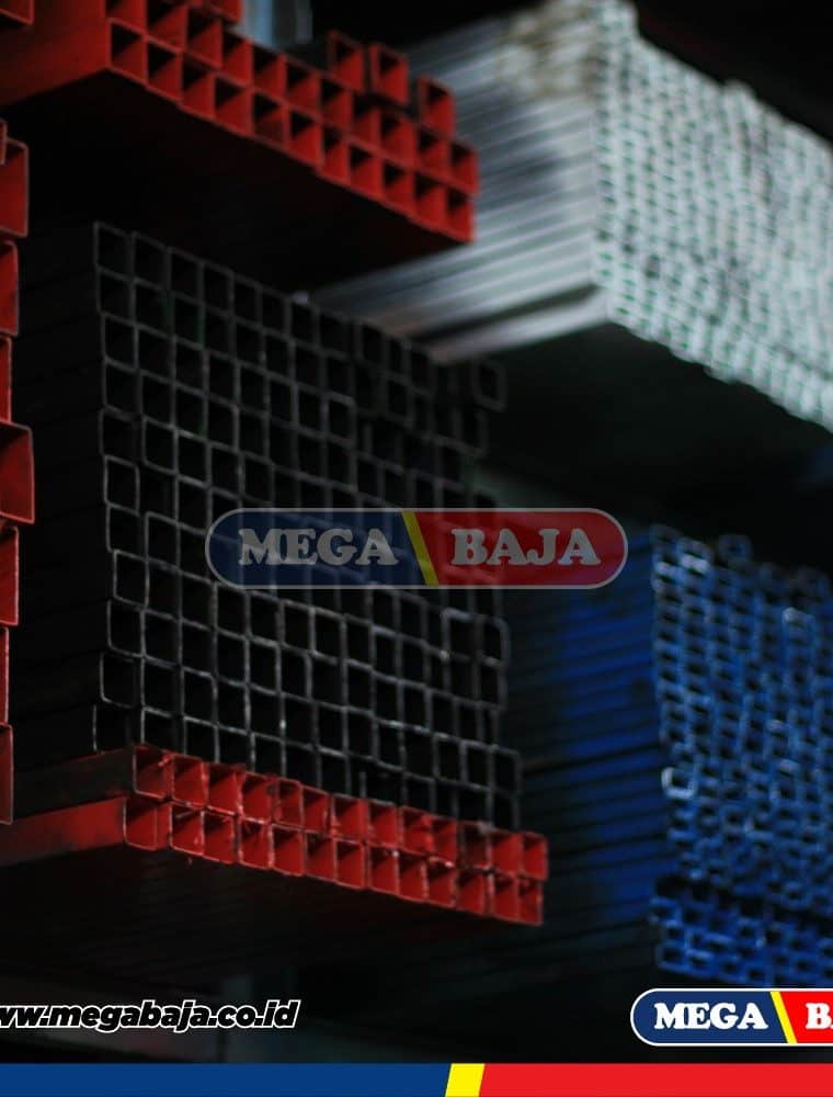 Hollo Putih 50 mm X 50 mm X 6.000 mm - Grade Hijau