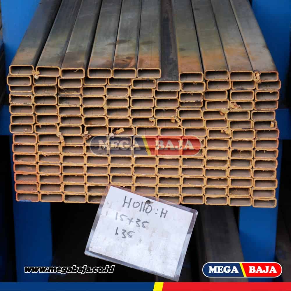 Hollo Hitam 75 mm X 125 mm X 6.000 mm - Grade Hijau Apel