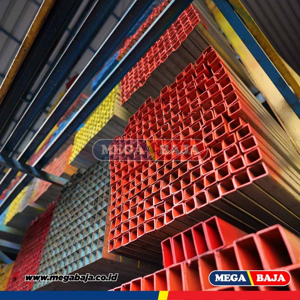 Hollo Hitam 25 mm X 50 mm X 6.000 mm - 5,00 mm