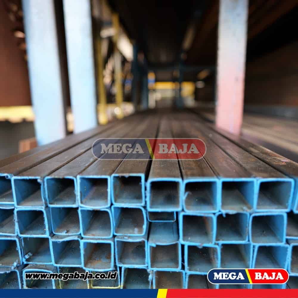 Hollo Hitam 80 mm X 80 mm X 6.000 mm - Grade Pink