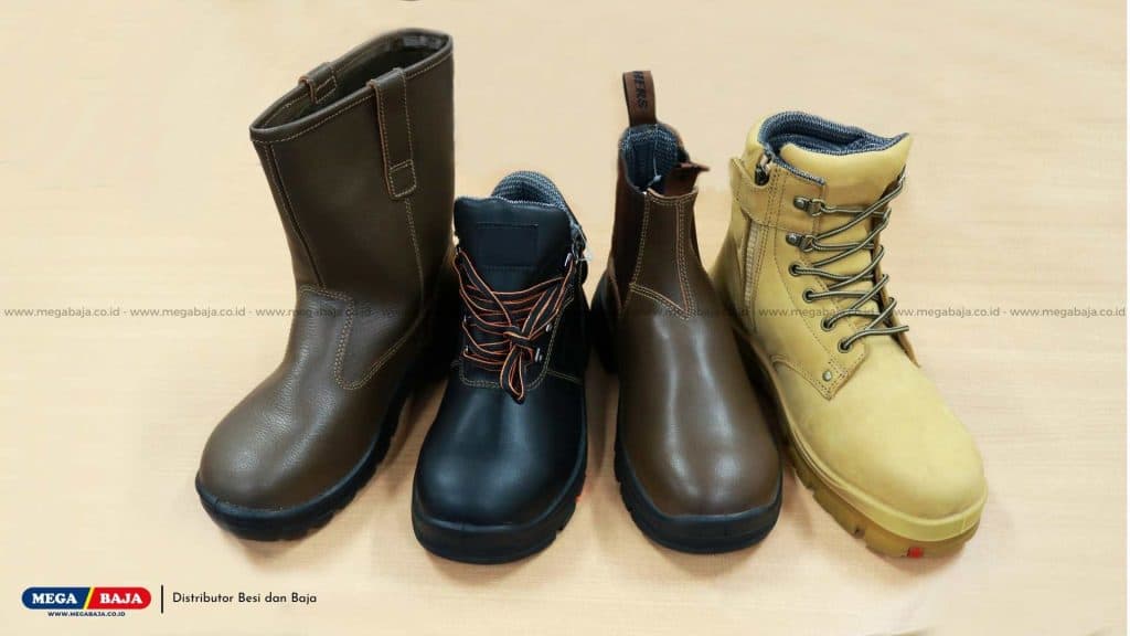 Sepatu Safety Bersol Karet