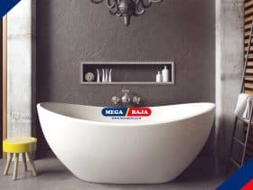 10 Jenis Bathtub untuk Berbagai Desain Interior Kamar Mandi 