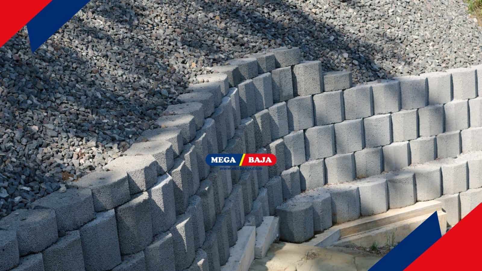 Dinding Stabil dan Anti Longsor dengan Retaining Wall
