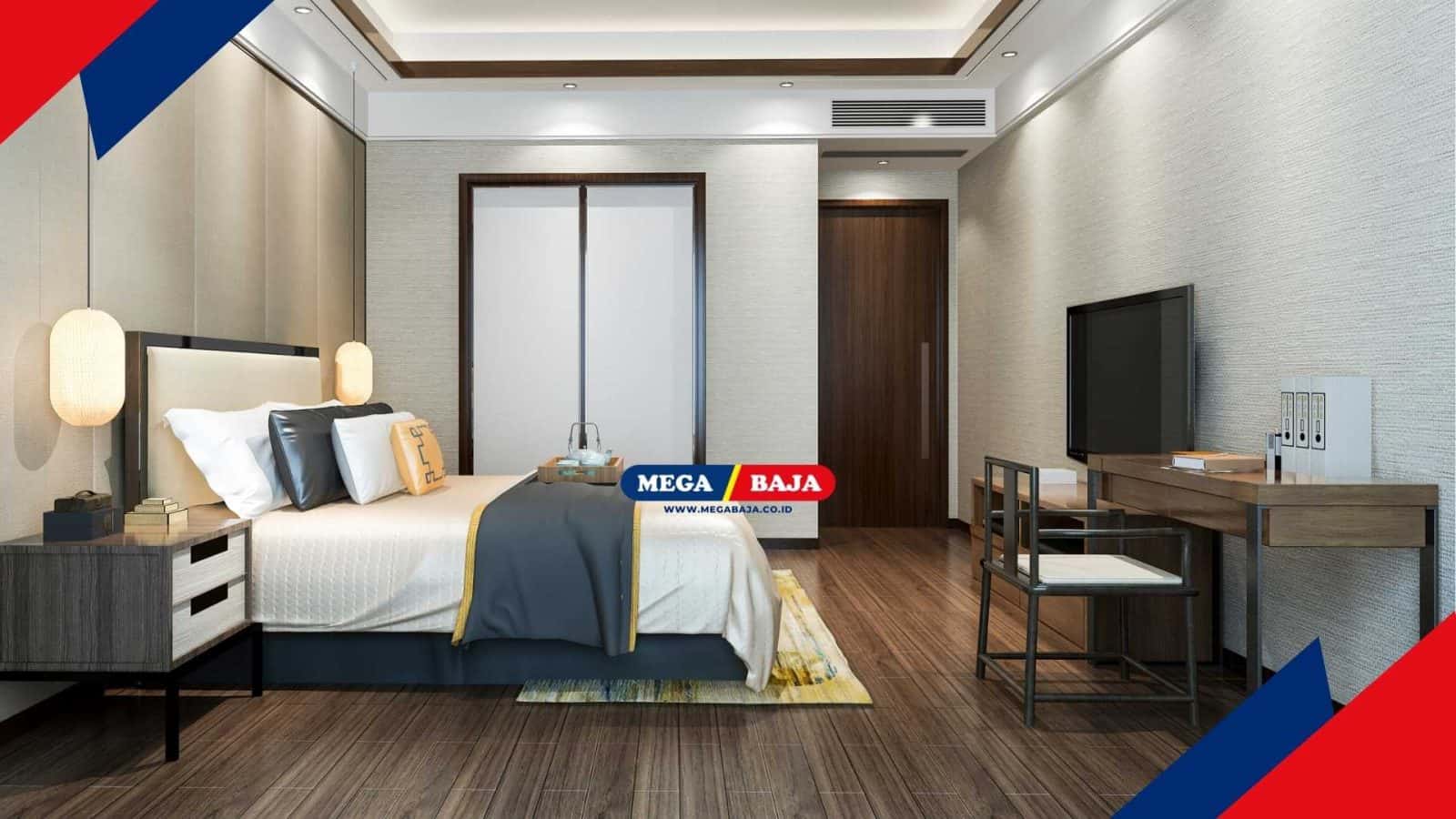 6 Tempat Terbaik untuk Meletakkan TV di Kamar Tidur, Buat Kegiatan Nontonmu Lebih Nyaman!