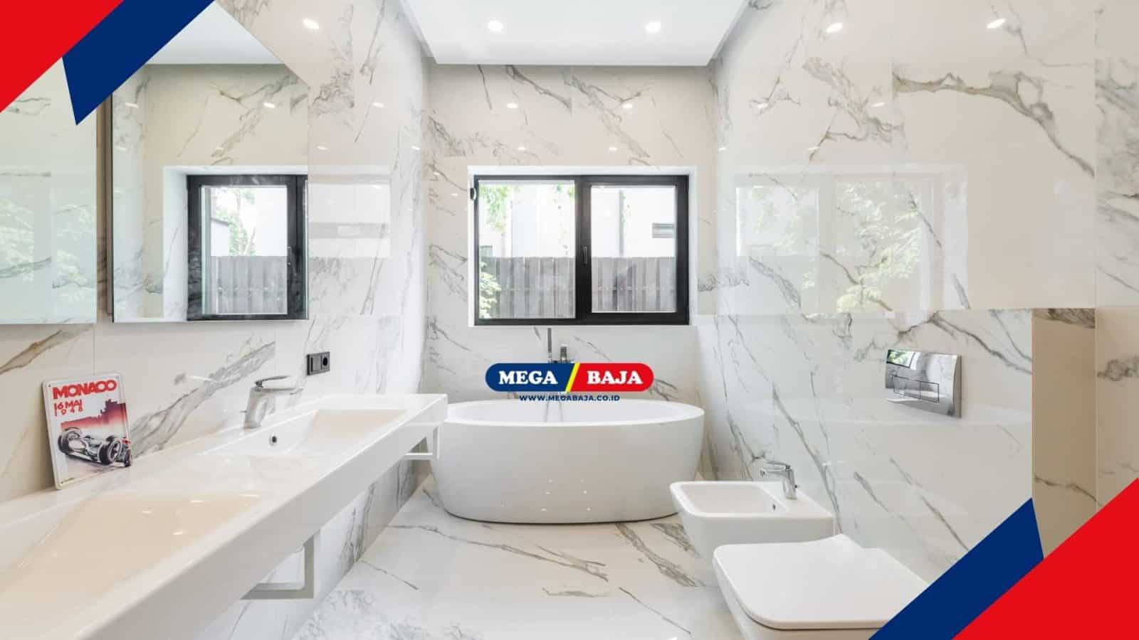 Ukuran Minimal Kamar Mandi untuk Pemasangan Bathtub