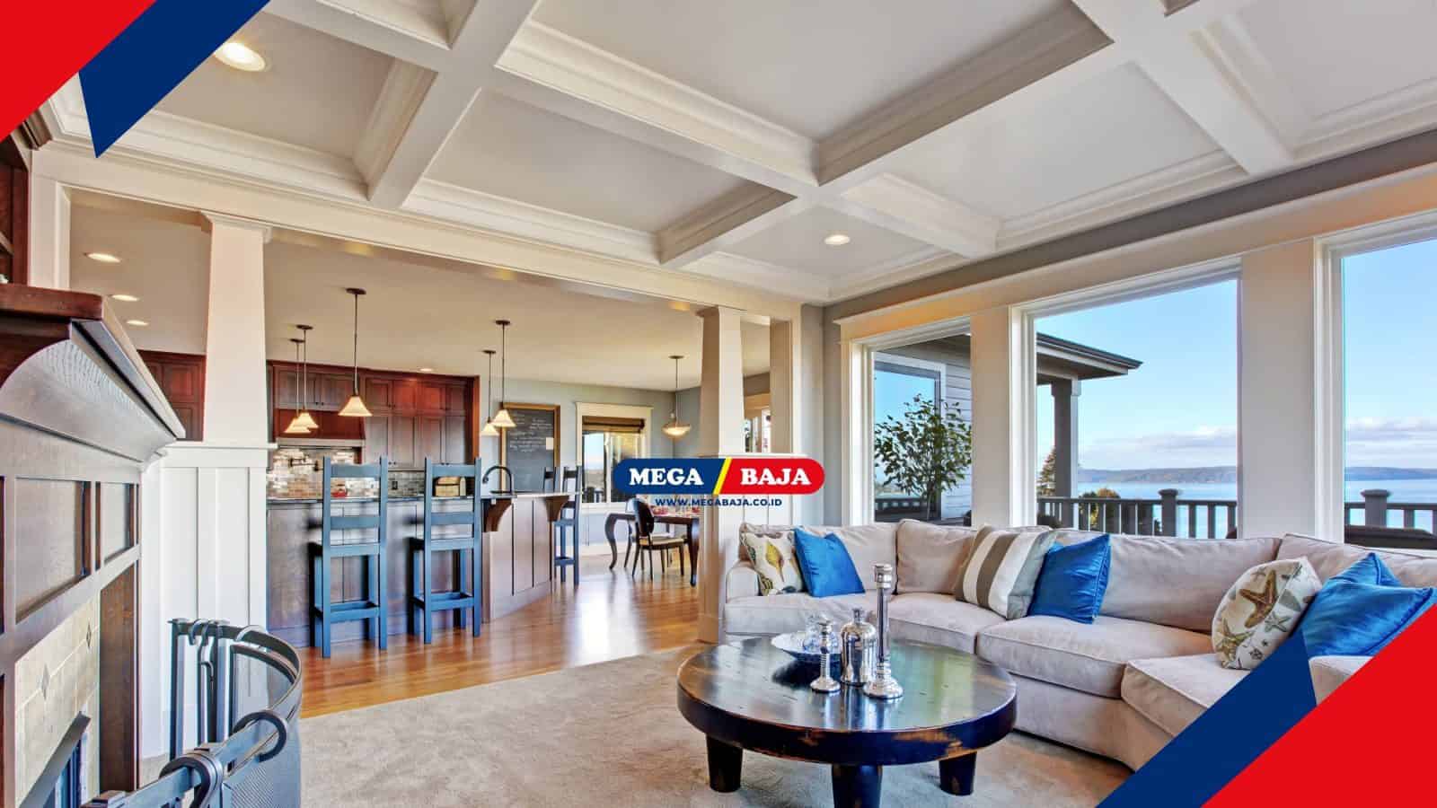 Mengenal Coffered Ceiling dan Inspirasi Desainnya